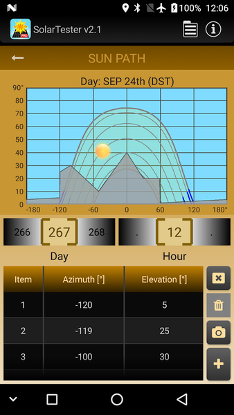 SolarTester - Image screenshot of android app
