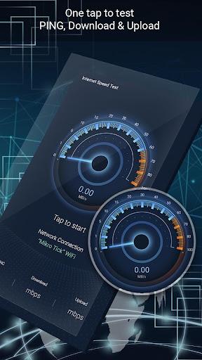 Internet Speed Test - Free - عکس برنامه موبایلی اندروید