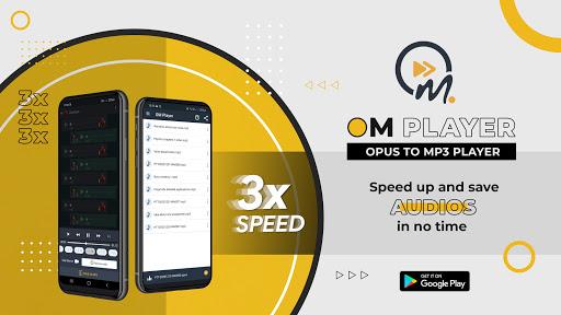 Opus to Mp3 | OM Player I Save and Fast play audio - عکس برنامه موبایلی اندروید