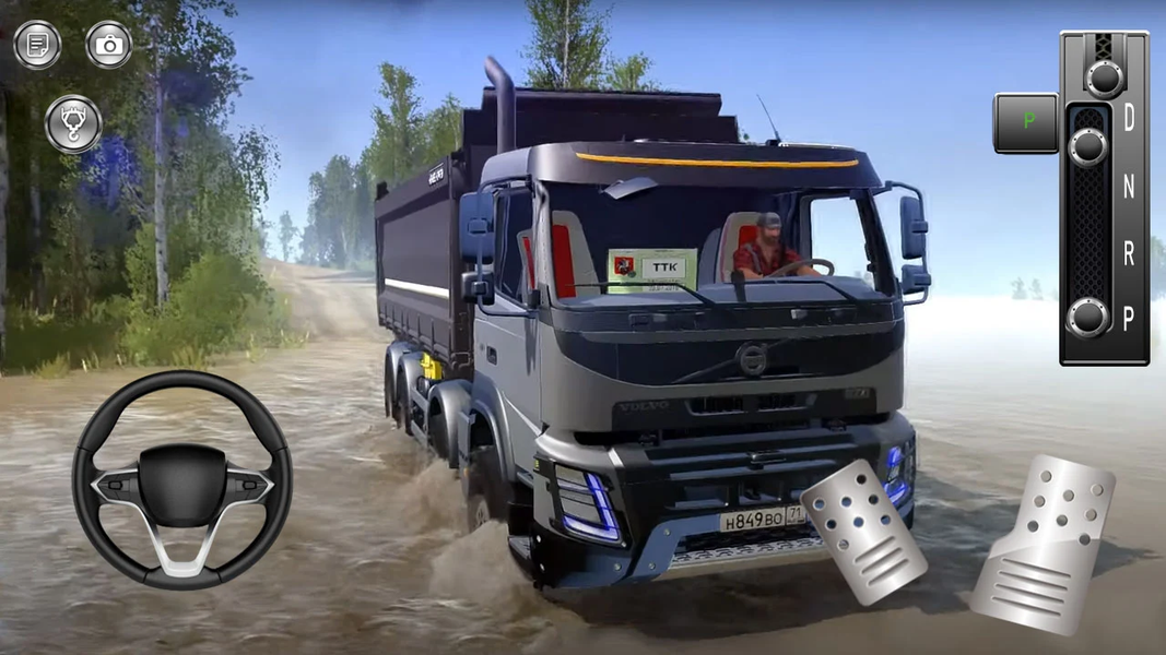 Mud Truck Simulator ۳D - عکس بازی موبایلی اندروید