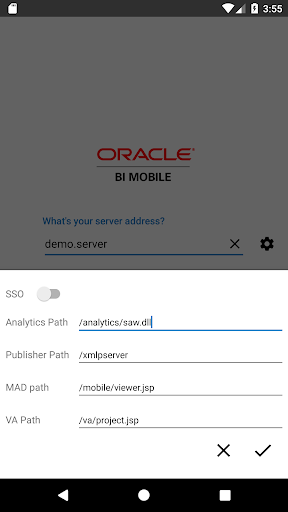 Oracle BI Mobile (Deprecated) - عکس برنامه موبایلی اندروید