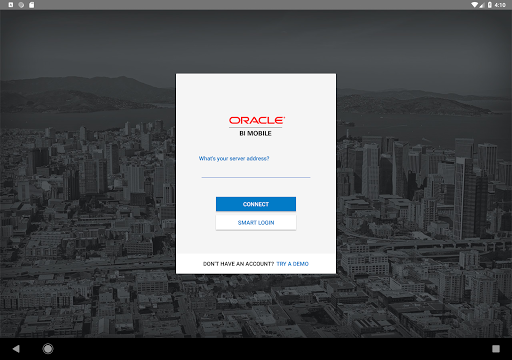Oracle BI Mobile (Deprecated) - Image screenshot of android app