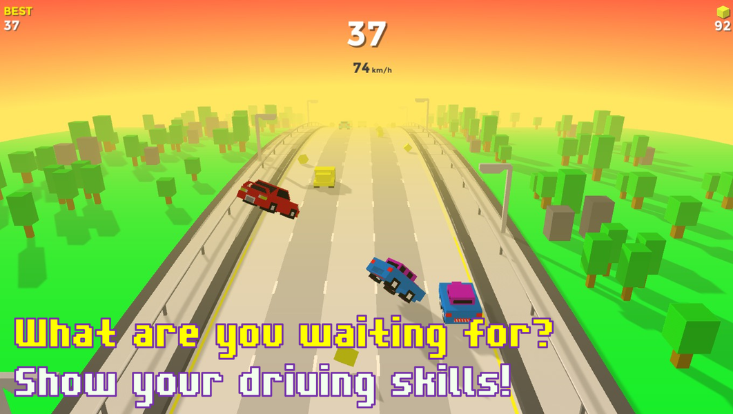 Traffic Racer - Gameplay image of android game