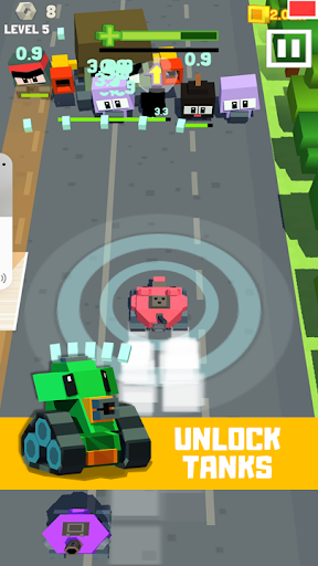 Super Blocky Tanks - Image screenshot of android app