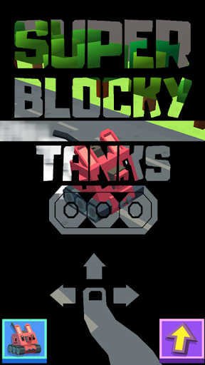Super Blocky Tanks - Image screenshot of android app