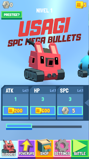 Super Blocky Tanks - Image screenshot of android app