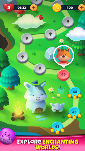 Bubble Shooter Pop Mania - Gameplay image of android game