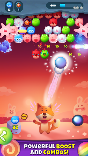 Bubble Shooter Pop Mania - Gameplay image of android game