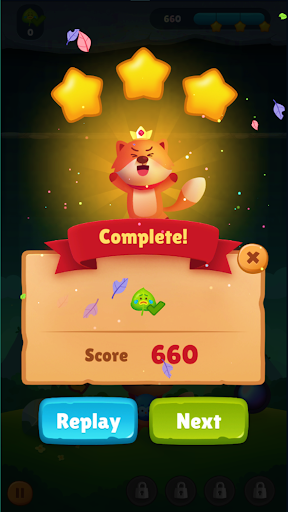 Bubble Shooter Pop Mania - Gameplay image of android game