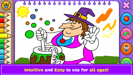 Halloween - Coloring & Games - عکس بازی موبایلی اندروید