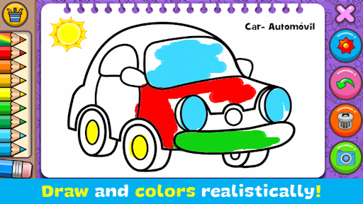 Coloring & Learn - رنگ آمیزی و آموزش - عکس بازی موبایلی اندروید