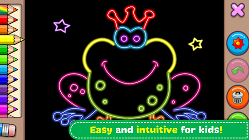 Princess Coloring Book & Games - Gameplay image of android game
