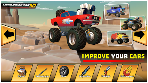 Mega Ramp Car - Image screenshot of android app