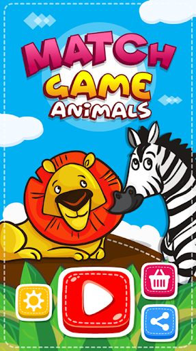 Match Game - Animals - عکس بازی موبایلی اندروید