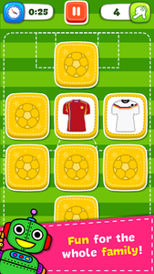 Match Game - Soccer - Gameplay image of android game