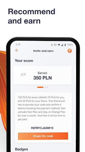Orange Flex – offer with eSIM - عکس برنامه موبایلی اندروید