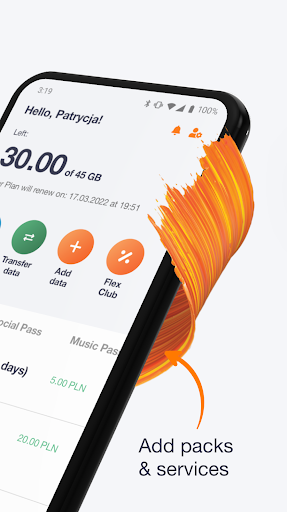 Orange Flex – offer with eSIM - عکس برنامه موبایلی اندروید