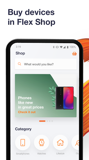 Orange Flex – offer with eSIM - عکس برنامه موبایلی اندروید