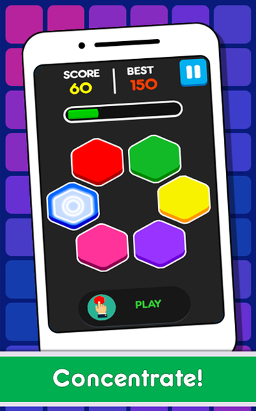 MEMOPLAY - Memory Game - Gameplay image of android game