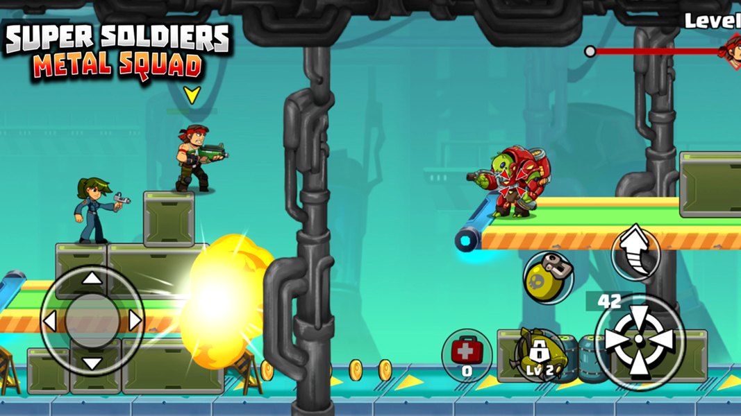 Super Soldiers : Metal Squad - عکس بازی موبایلی اندروید
