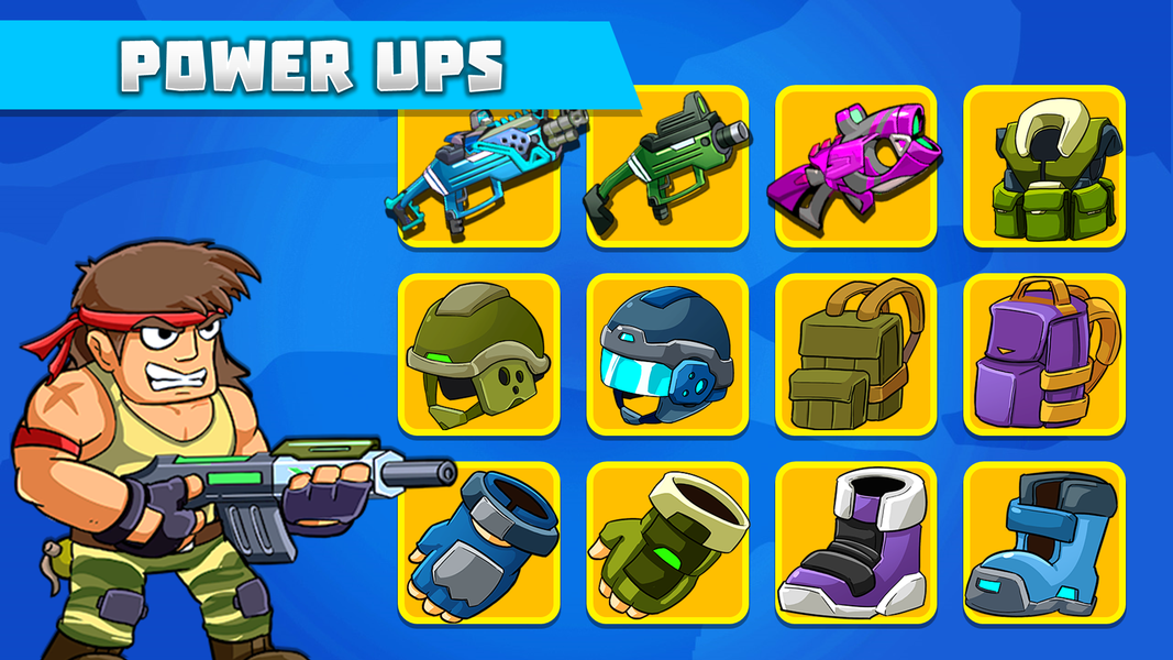 Super Soldiers : Metal Squad - Gameplay image of android game