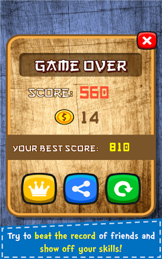 Sushi Ninja - Gameplay image of android game