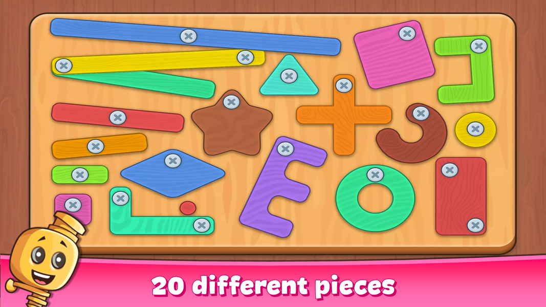 Unscrew - Logic Puzzle - عکس بازی موبایلی اندروید