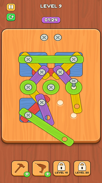 Unscrew - Logic Puzzle - عکس بازی موبایلی اندروید