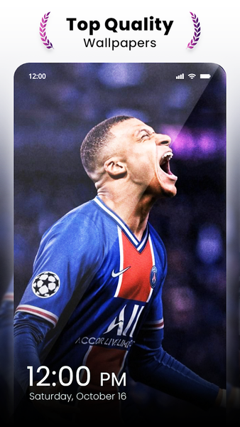 Kylian Mbappe Wallpapers 2021 - Image screenshot of android app