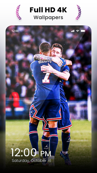 Soccer Kylian Mbappé Wallpaper - عکس برنامه موبایلی اندروید