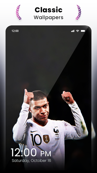 Soccer Kylian Mbappé Wallpaper - عکس برنامه موبایلی اندروید