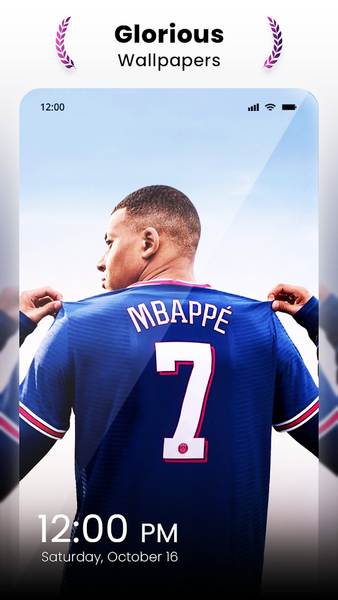 Kylian Mbappe Wallpapers 2021 - Image screenshot of android app