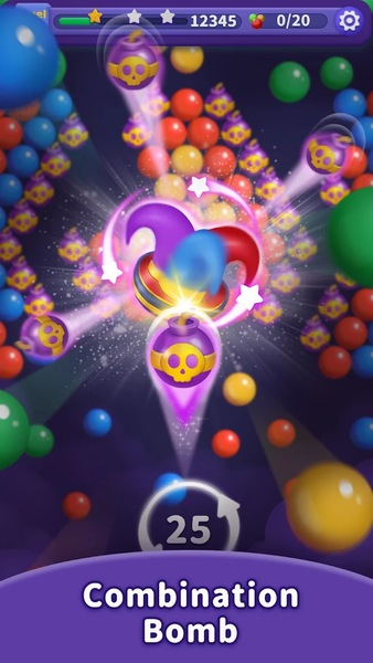 Castle legends bubble shooter - Gameplay image of android game