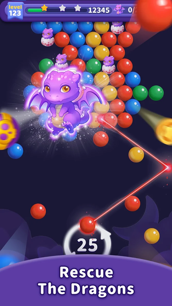 Castle legends bubble shooter - Gameplay image of android game