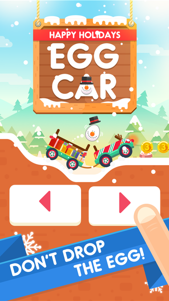 Egg Car - Don't Drop the Egg! - Gameplay image of android game