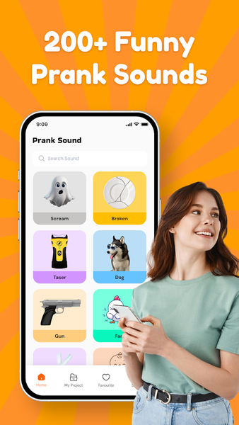 Hair Cut, Fart - Prank Sounds - Image screenshot of android app