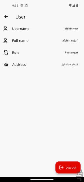 Mosafer - Image screenshot of android app