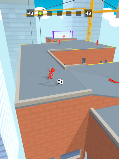 Crazy Kick! Fun Football game - Gameplay image of android game