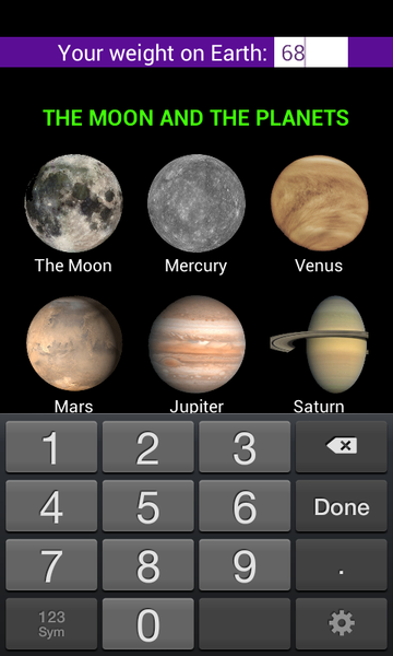 Gravity - Image screenshot of android app