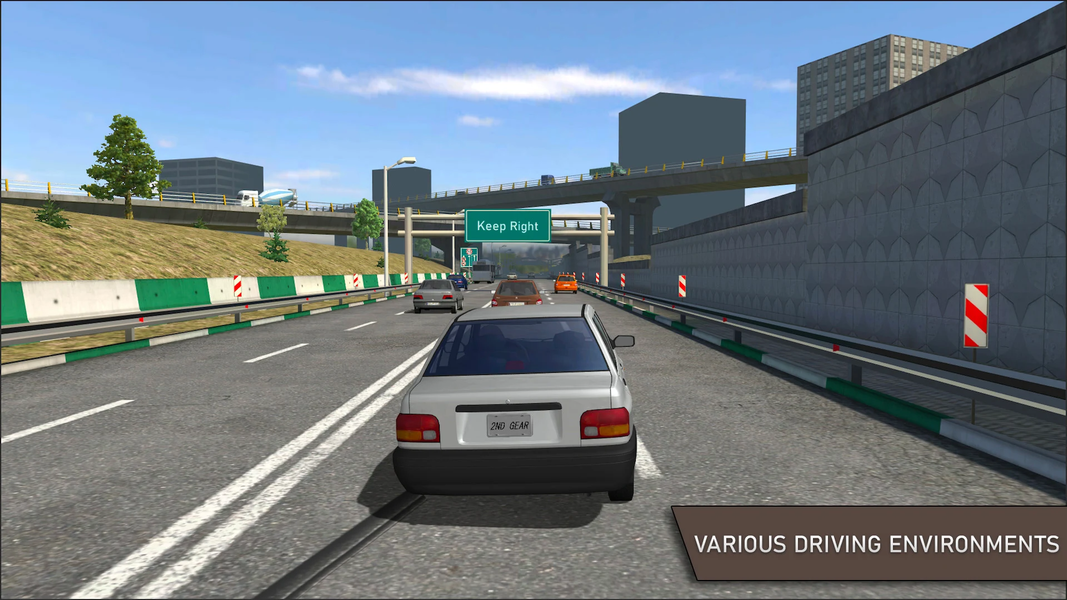 Second Gear : Traffic Racing - عکس بازی موبایلی اندروید