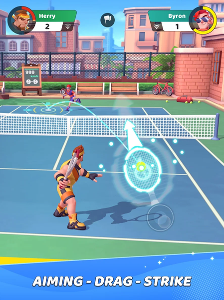 Extreme Tennis™ - عکس بازی موبایلی اندروید