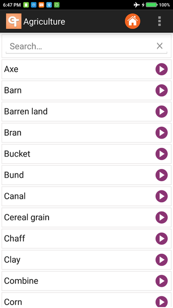 English Dictionary - Image screenshot of android app