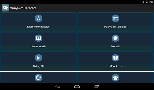 English To Malayalam Dictionary::Appstore for Android