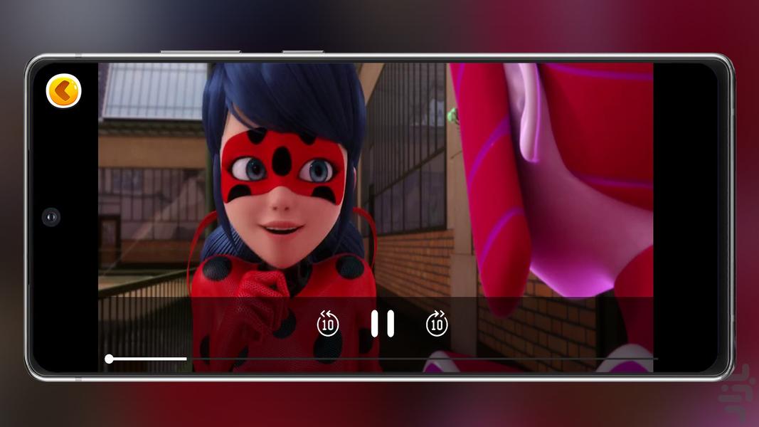 Ladybug Girl Miraculous 5 Offline - Image screenshot of android app