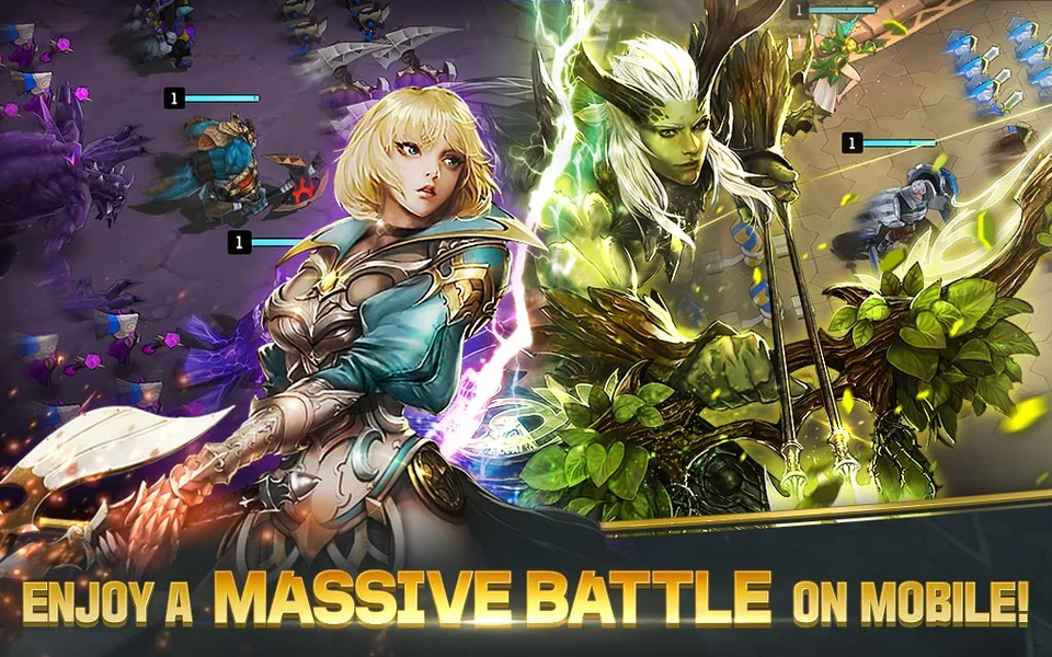 Legion Master: Idle RTS - عکس بازی موبایلی اندروید
