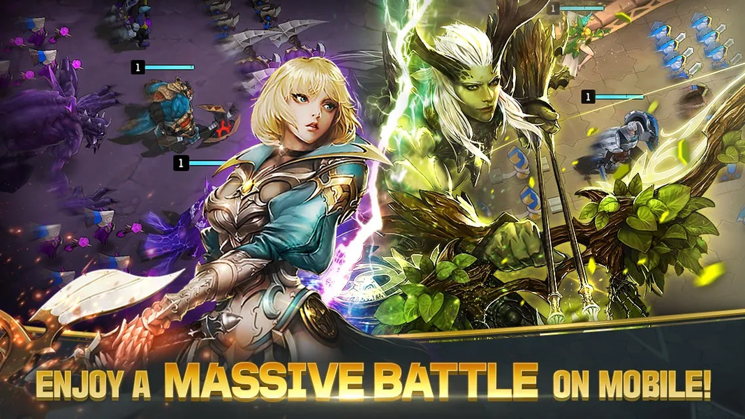 Legion Master: Idle RTS - عکس بازی موبایلی اندروید