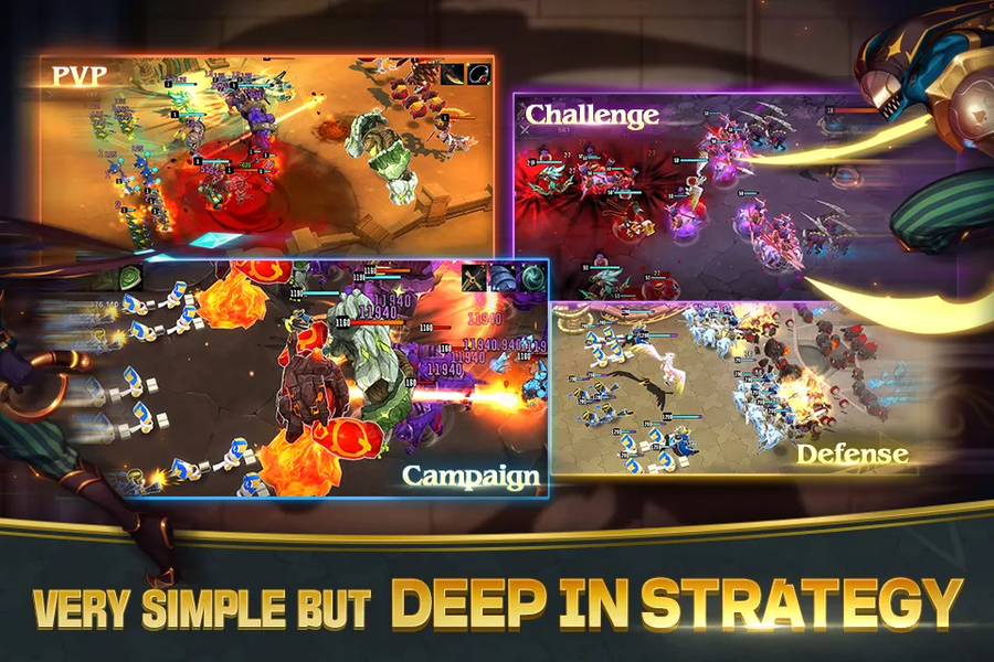 Legion Master: Idle RTS - عکس بازی موبایلی اندروید