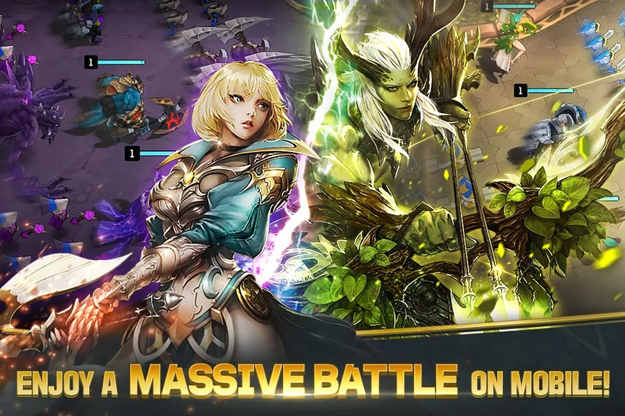 Legion Master: Idle RTS - عکس بازی موبایلی اندروید