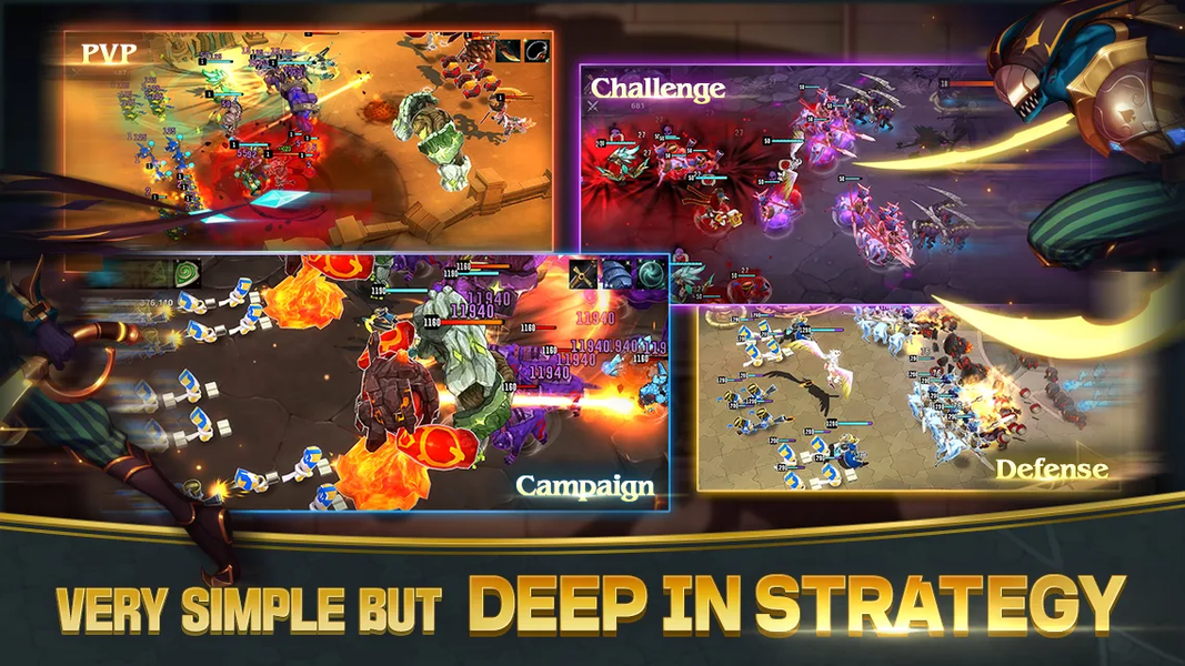 Legion Master: Idle RTS - عکس بازی موبایلی اندروید