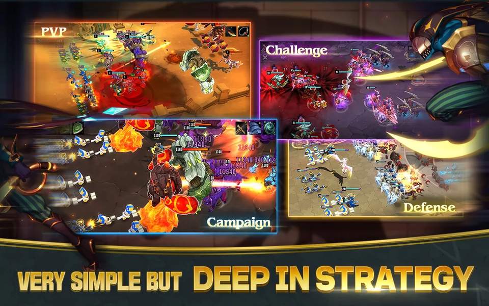 Legion Master: Idle RTS - عکس بازی موبایلی اندروید